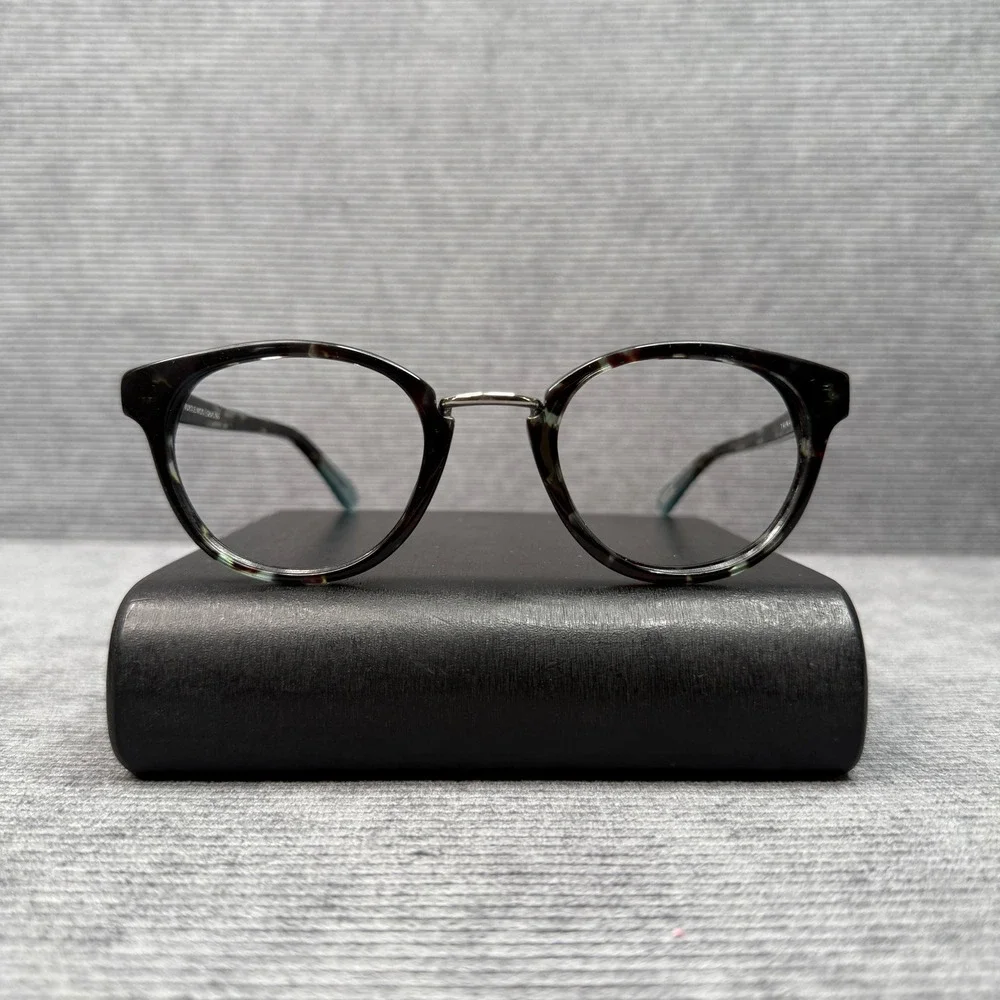 Triwa Indigo Turtle Nicki 166 Handmade Y2k Eyeglasses Frames Stockholm Tortoise